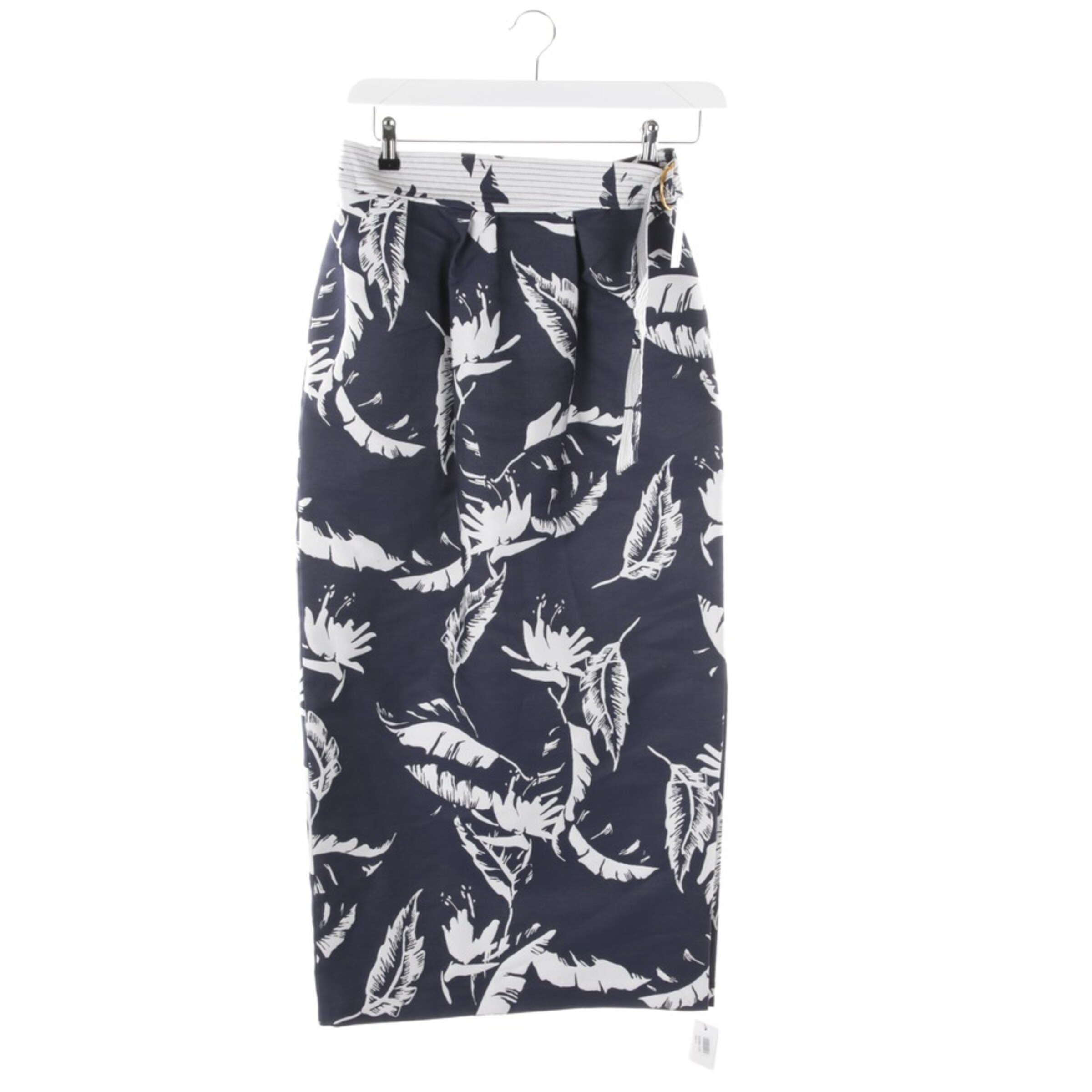 Adam Lippes Rock XS in Blau: Vorderseite