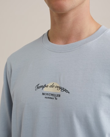 T-Shirt WE Fashion en bleu