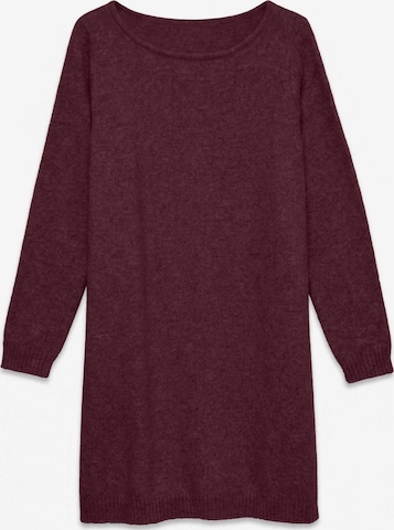 VERO MODA Knit dress 'AWViva' in Red: front
