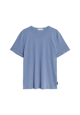 T-Shirt ARMEDANGELS en bleu : devant