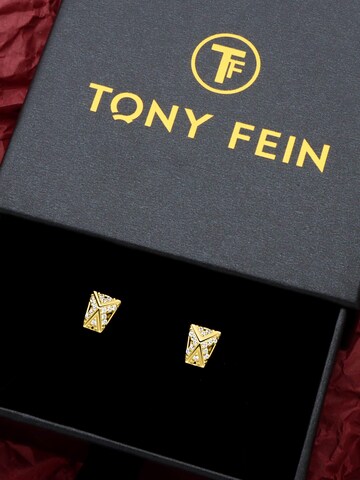 Tony Fein Ohrringe 'Trapez' in Gold