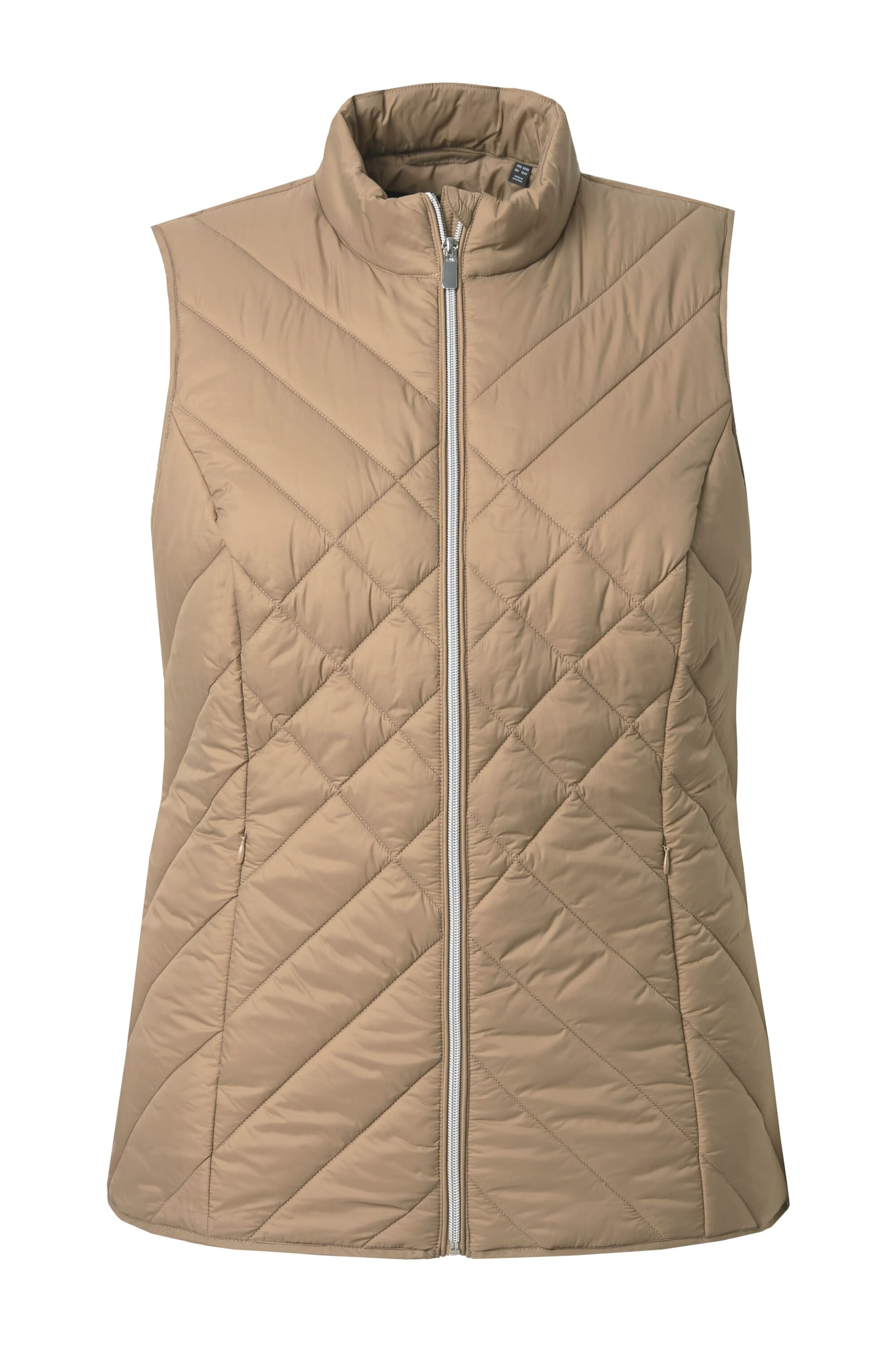 Ulla Popken Vest in Brown: front