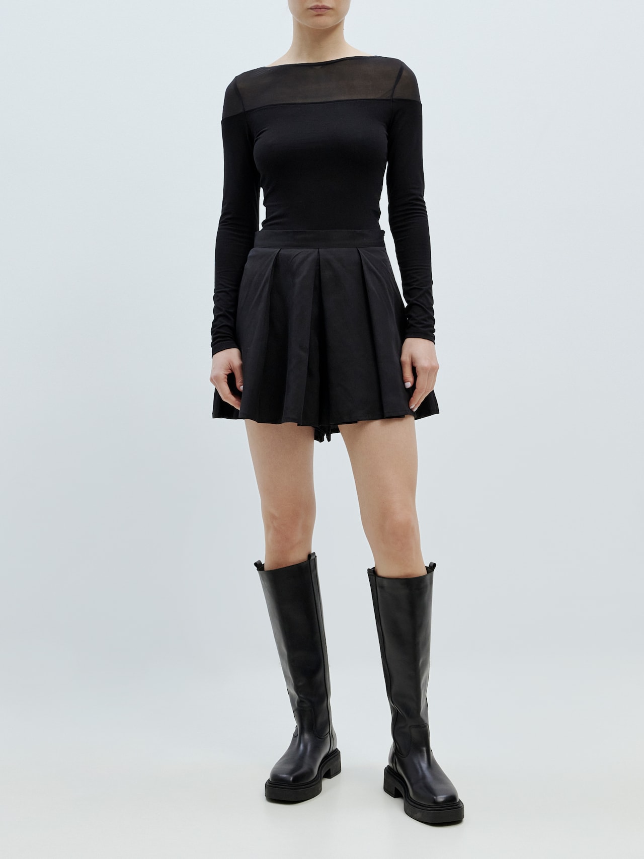 EDITED Shirt 'Kareene' Zwart