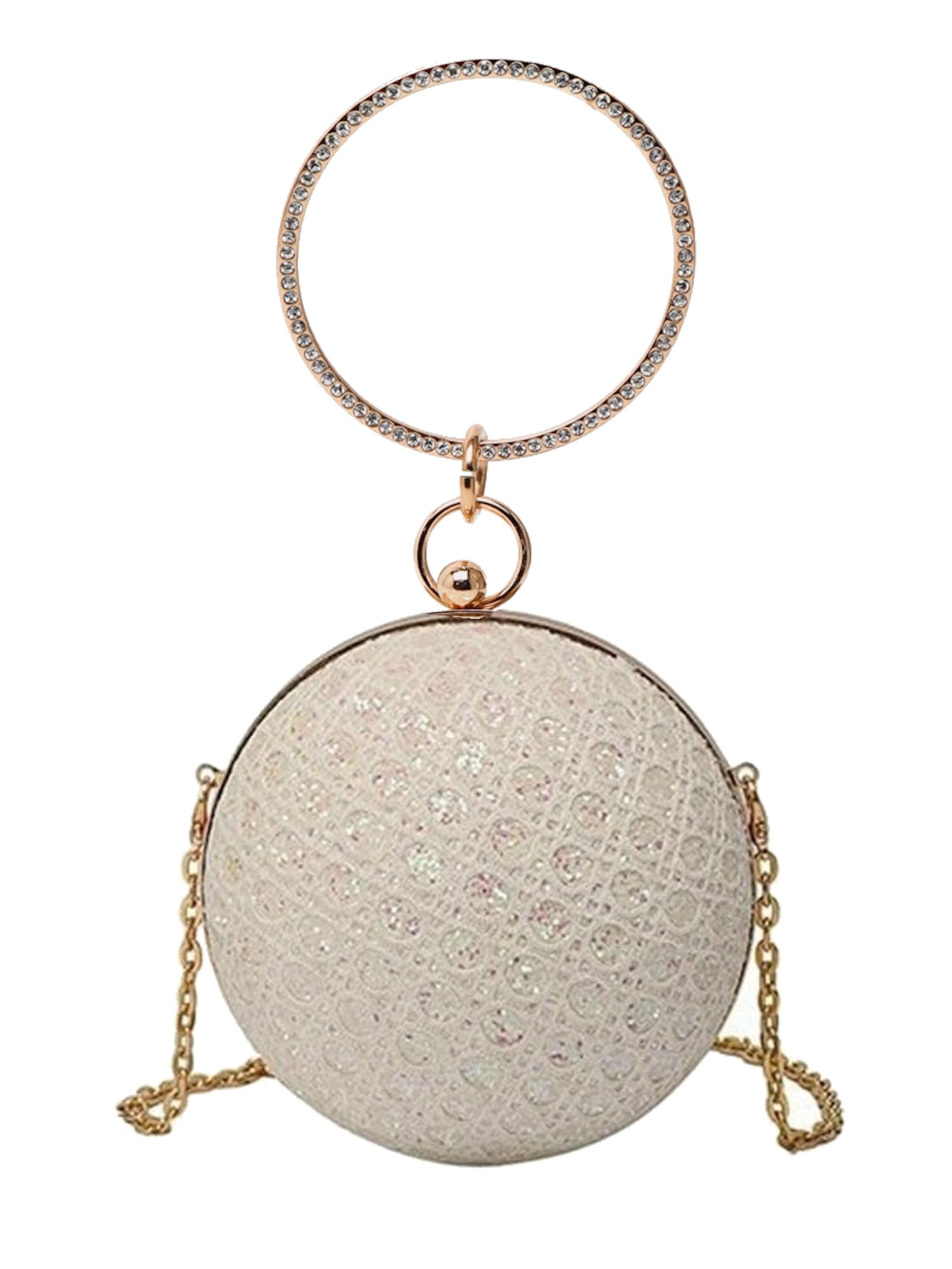 Tomshop24-7 Clutch 'Alexa' in White: front