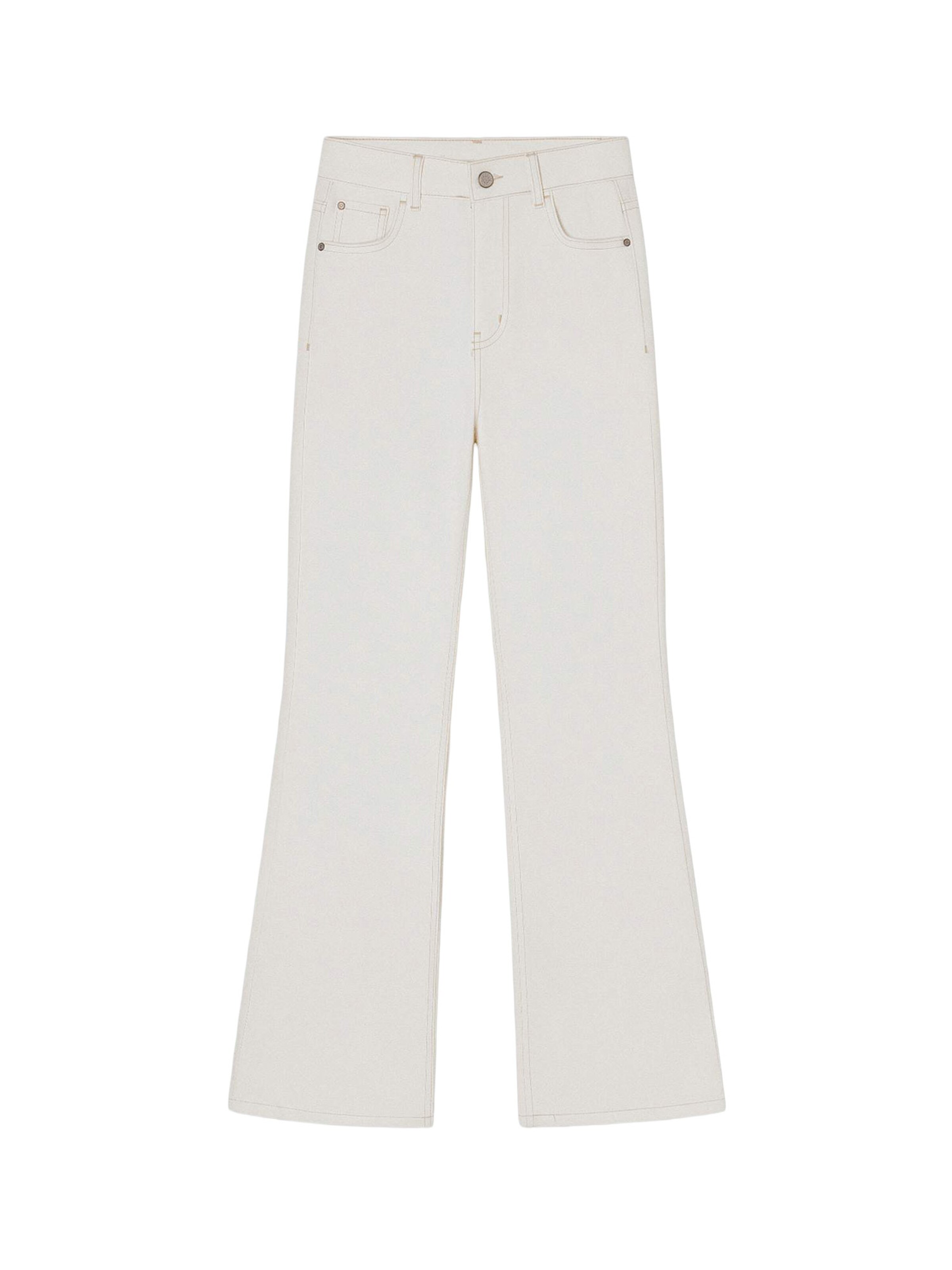 Flared Jeans di Trendyol in beige: frontale