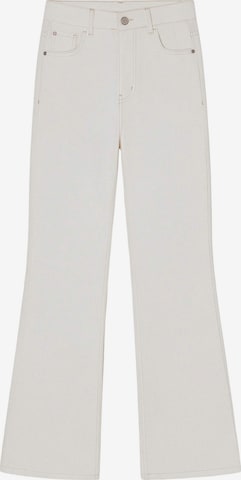 Trendyol Flared Jeans in Beige: front