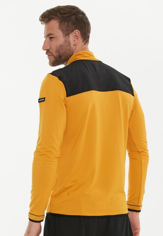 ENDURANCE Athletic Sweatshirt 'Breger' in Yellow