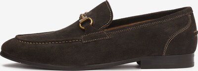 Kazar Moccasin in Chocolate / Gold, Item view