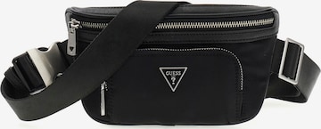 juoda GUESS Rankinė ant juosmens 'Milano': priekis