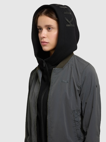 khujo Between-season jacket 'MEETS 2IN1' in Green