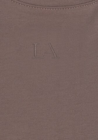 LASCANA Shirt in Brown