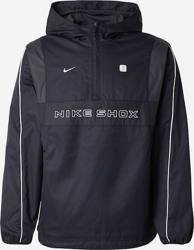 Nike Sportswear Veste mi-saison en gris foncé / noir / blanc, Vue avec produit