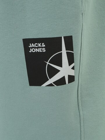 Jack & Jones Plus تقليدي سراويل 'FILO' بلون أزرق