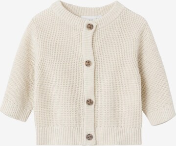 Cardigan 'Bubba' NAME IT en beige : devant