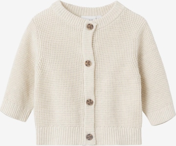 NAME IT Knit Cardigan 'Bubba' in Beige: front