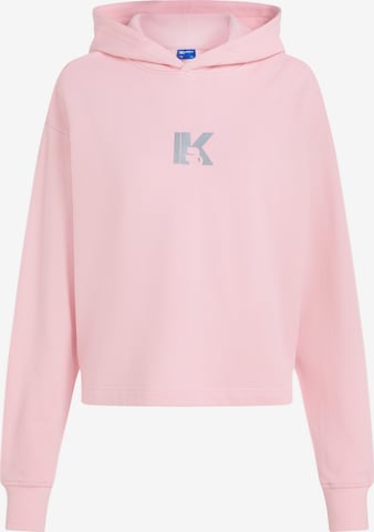 rožinė KARL LAGERFELD JEANS Megztinis be užsegimo: priekis