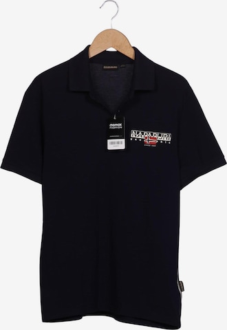 NAPAPIJRI Poloshirt L in Blau: Vorderseite