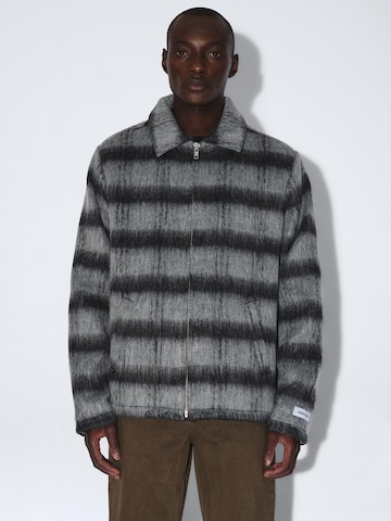 Dr. Denim Between-season jacket 'Warren Zip Jacket' in Grey