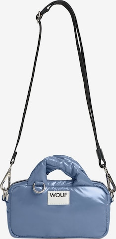 Borsa a mano 'Glossy' di Wouf in blu: frontale