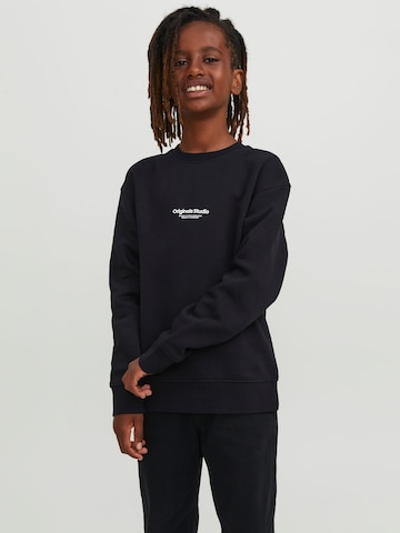 Jack & Jones Junior Sweatshirt in Black: front