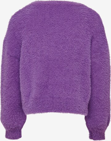 KIDS ONLY Sweater 'Piumo' in Purple