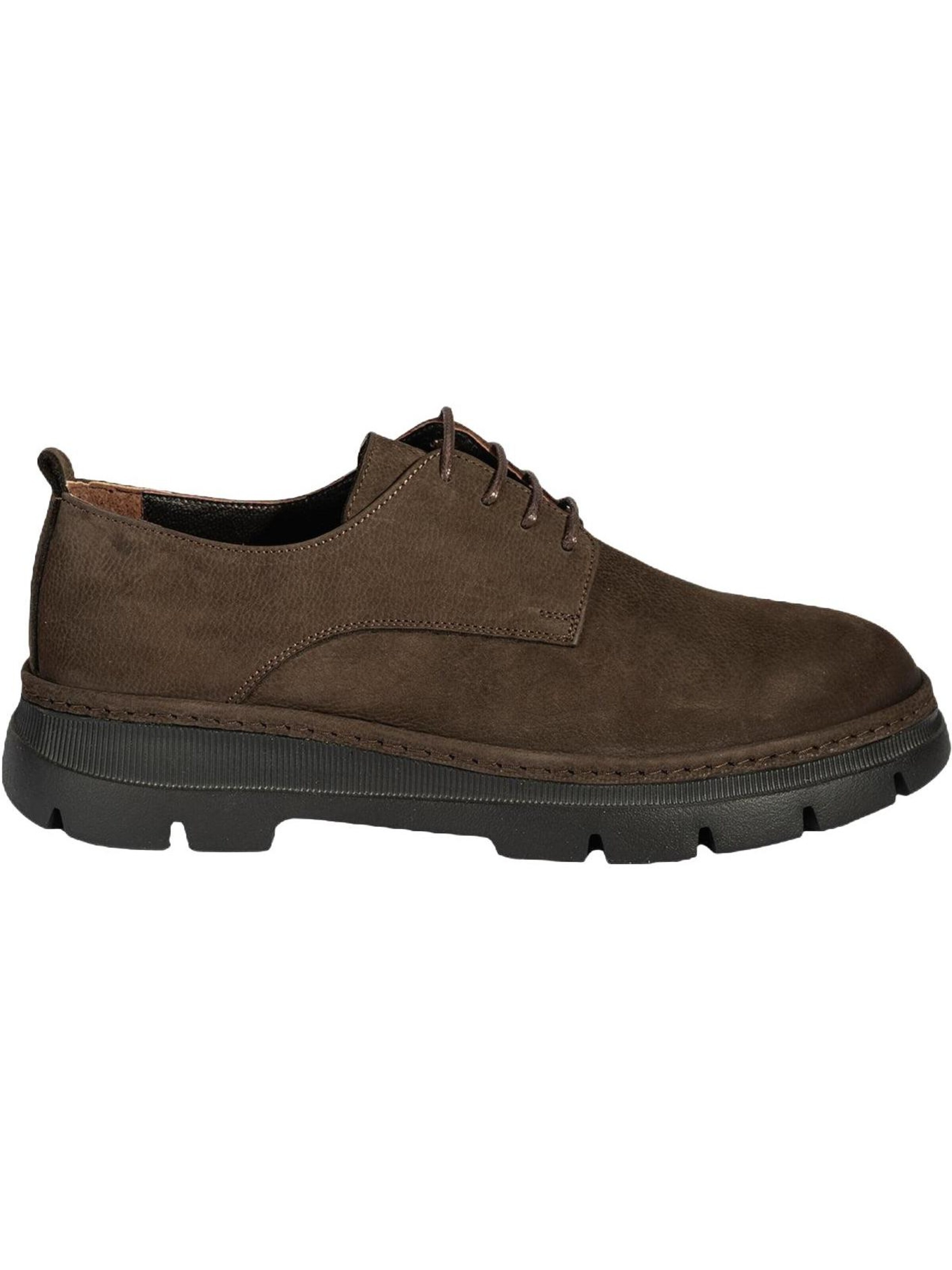Desa Lace-up shoe 'Lässige Spitze' in Brown