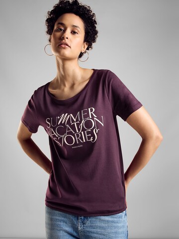 STREET ONE T-Shirt in Lila: Vorderseite