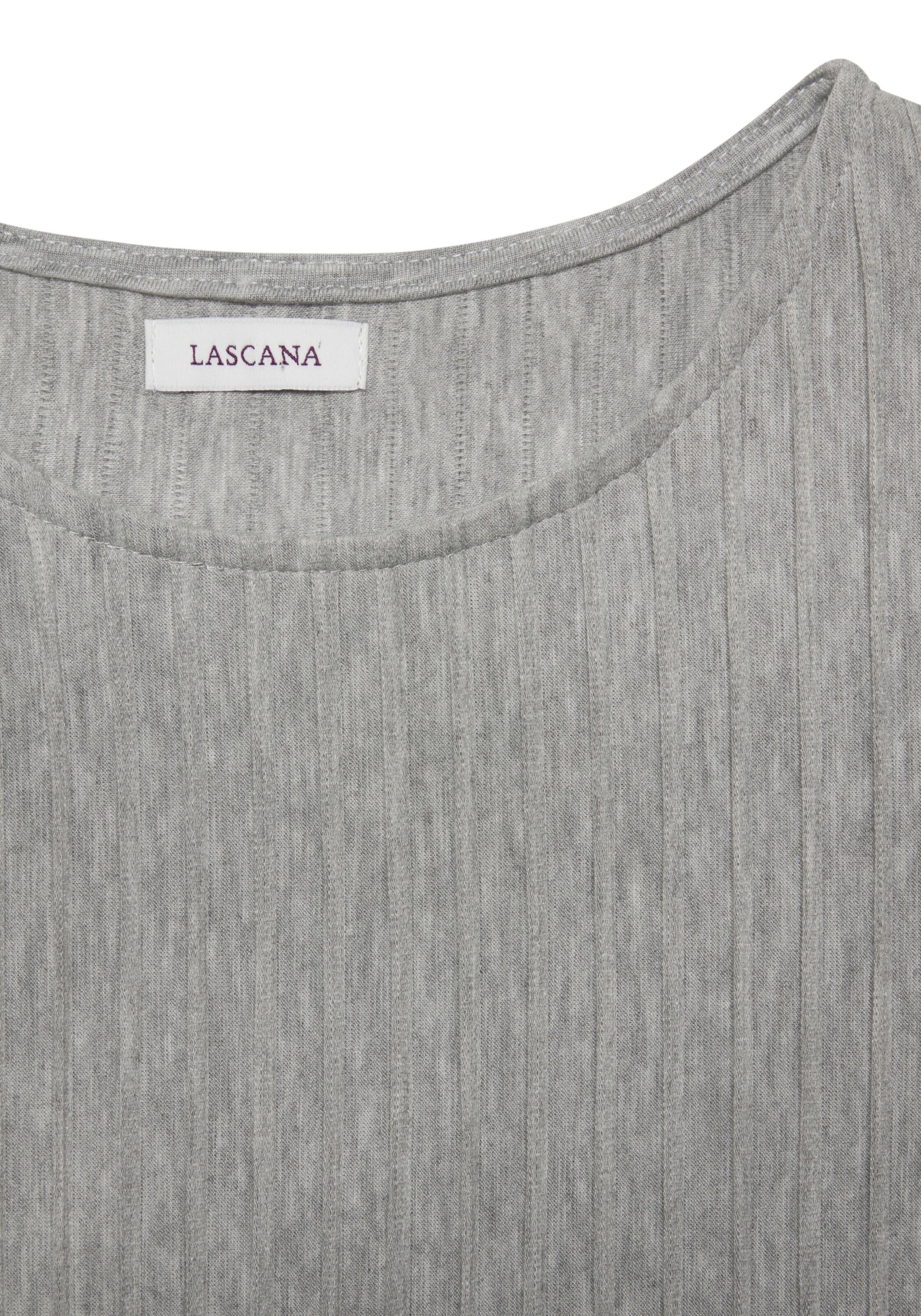 pilka LASCANA Marškinėliai