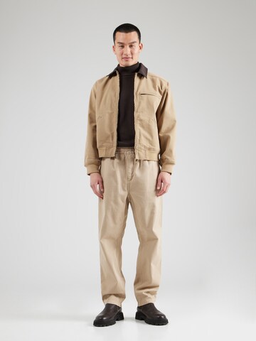 Carhartt WIP Обычный Штаны 'Flint' в Бежевый