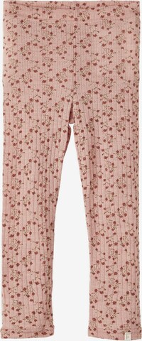 Pantalon NAME IT en rose : devant