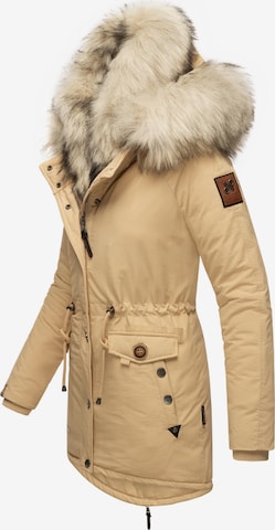 NAVAHOO Χειμερινό παλτό 'Sweety' σε μπεζ