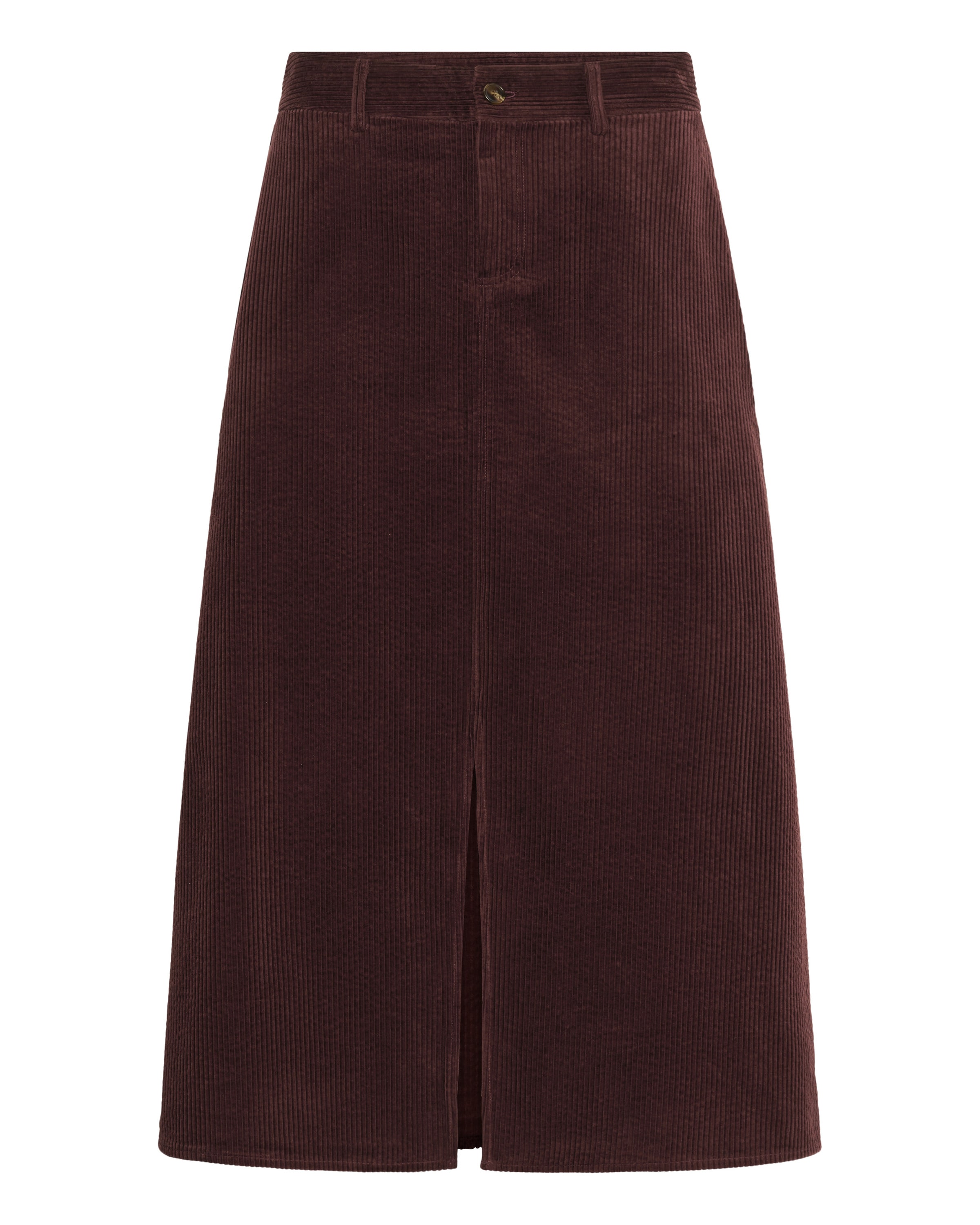 CULTURE Sukňa 'CUKlay' - Hnedá: predná strana