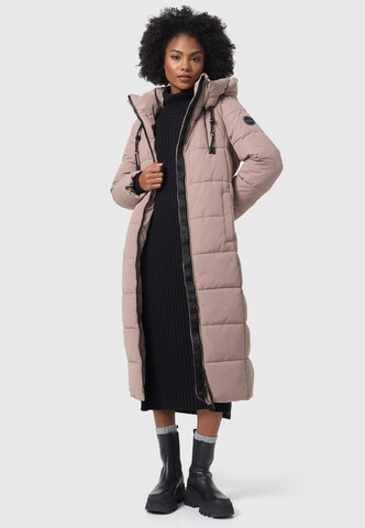 Manteau d’hiver 'Nadeshikoo XVI' MARIKOO en marron