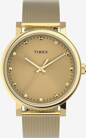 TIMEX Analogt ur 'Originals' i guld: forside