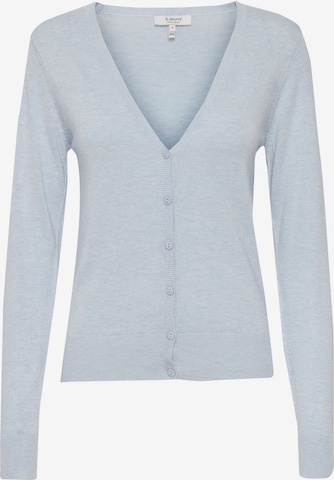 b.young Knit Cardigan 'PIMBA' in Blue: front