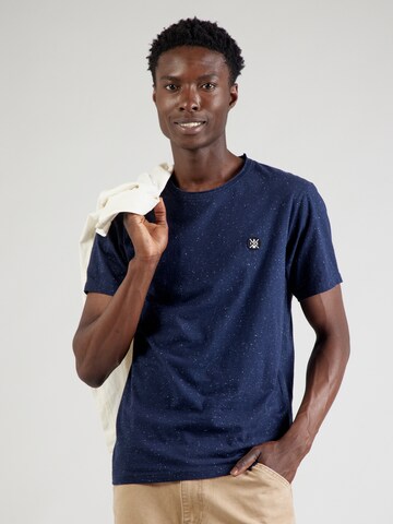 Tricou 'Carlsin' de la INDICODE JEANS pe albastru: față