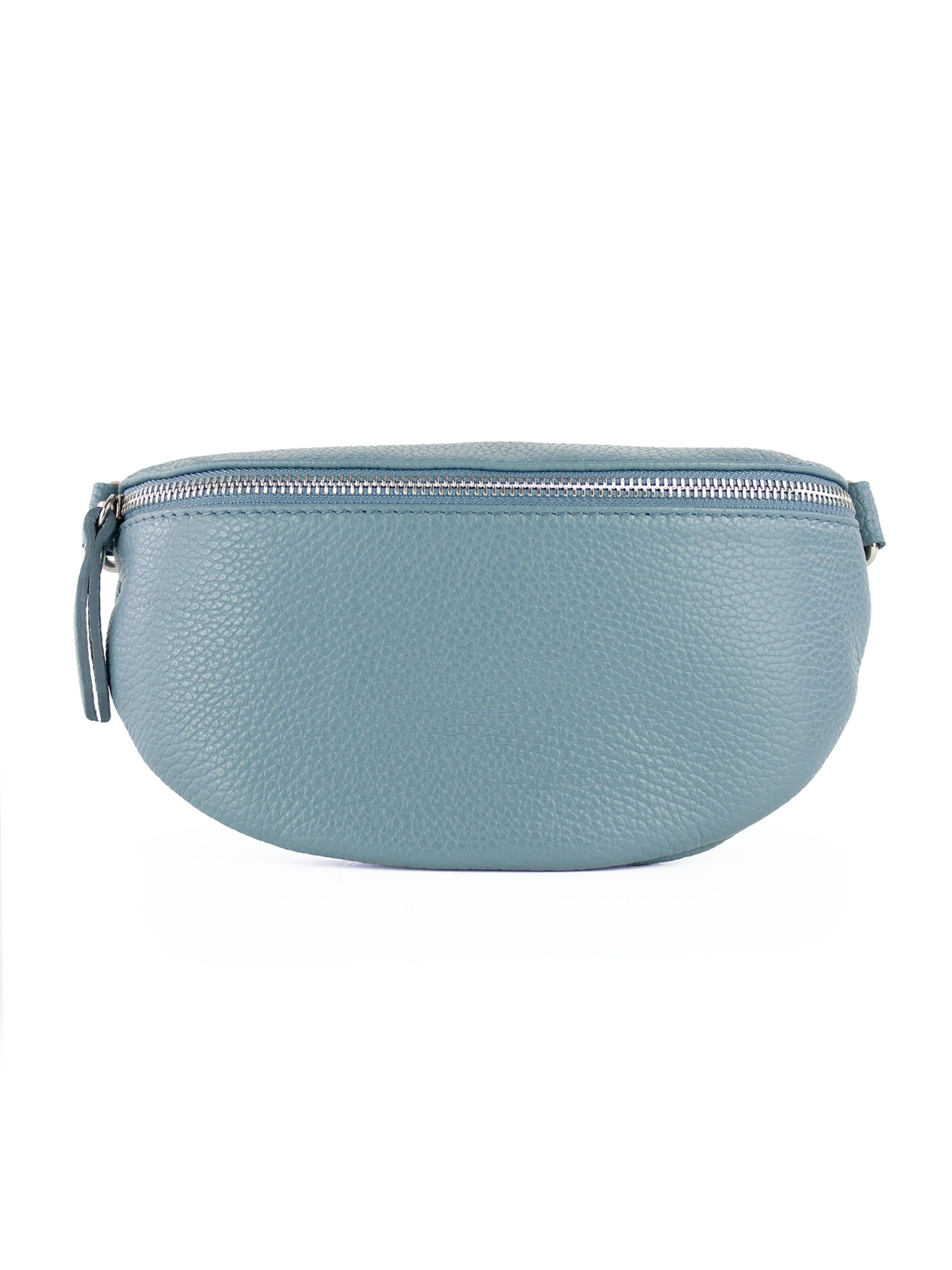 lePelou Gürteltasche 'TONI small'‌‌‌‌ in Blau: Vorderseite