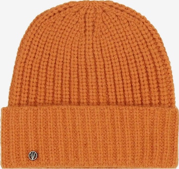 LOEVENICH Mütze in Orange: Vorderseite