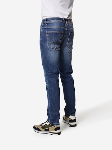 KOROSHI Regularen Kavbojke | modra barva