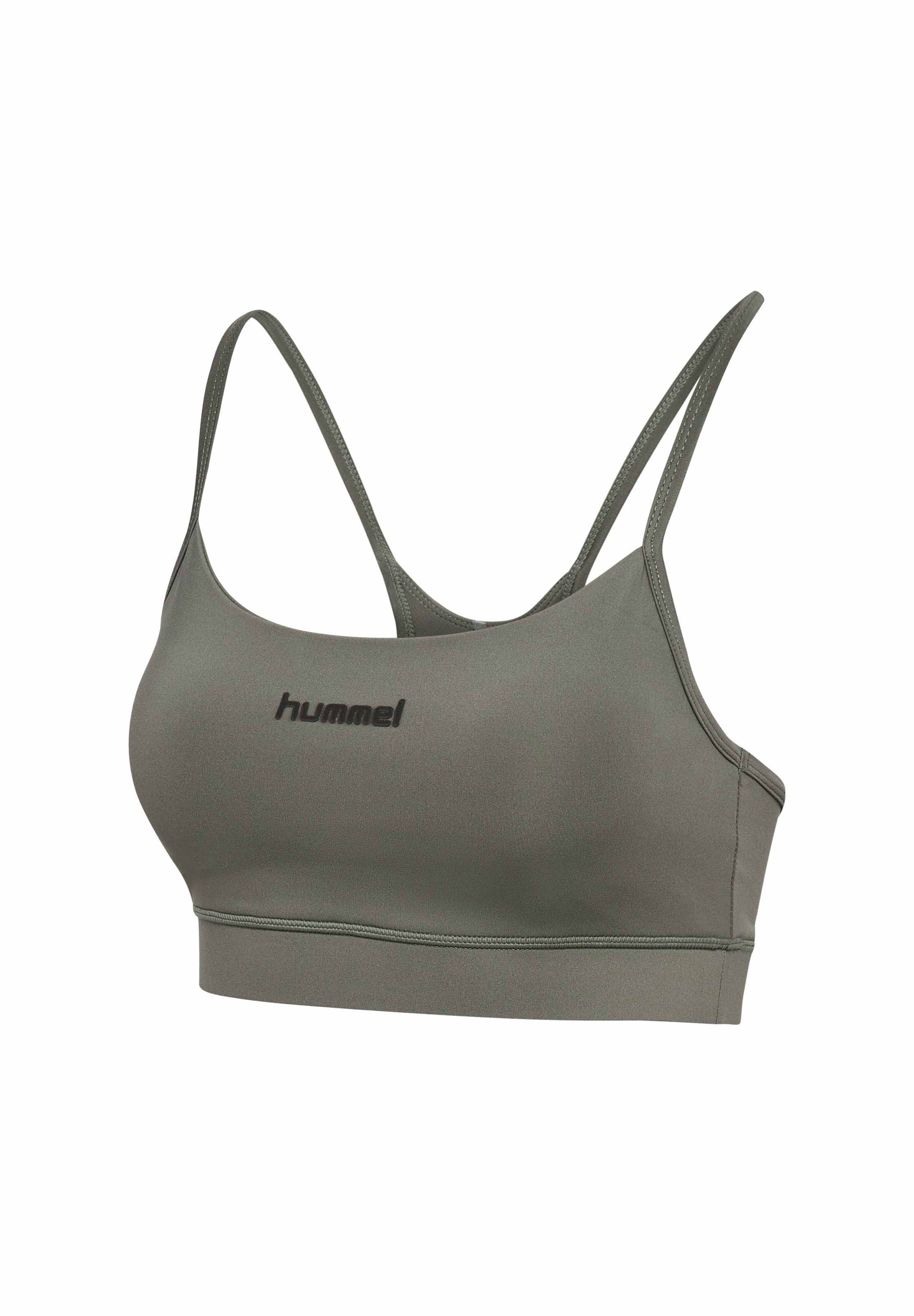 Hummel - Bustier Sujetador deportivo 'PRIMA' en gris