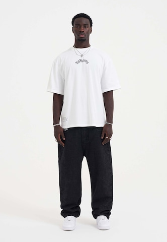 Ed Hardy - Camiseta 'Death Before Dishonor Eagle' en blanco