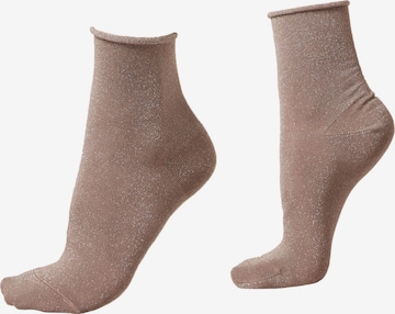 CALZEDONIA Socks in Beige: front