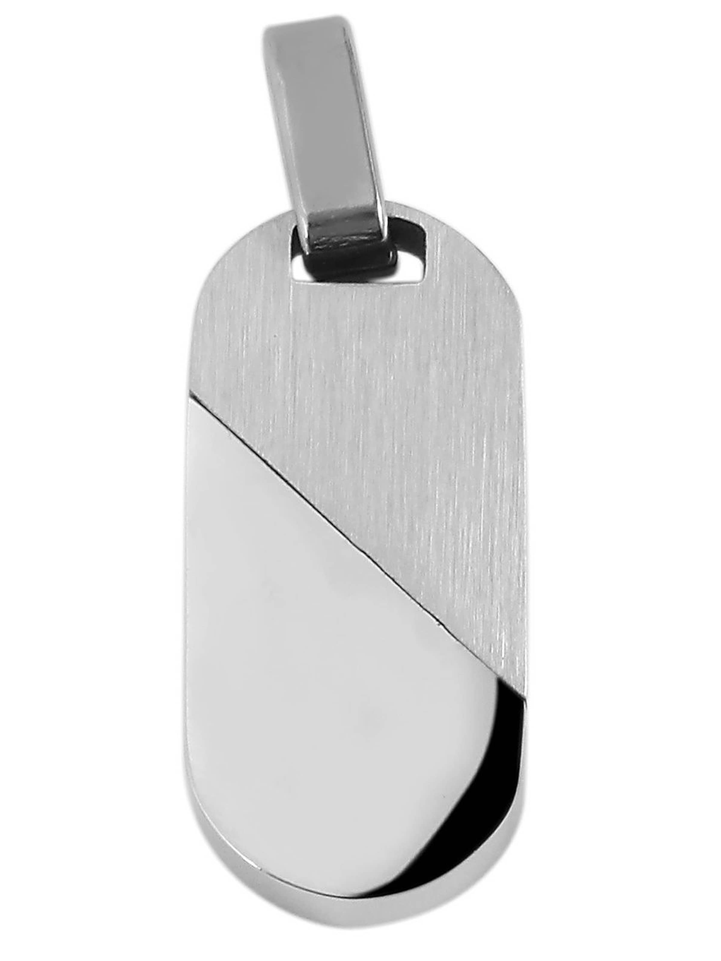 Akzent Pendant 'Younes, langlebig' in Silver: front