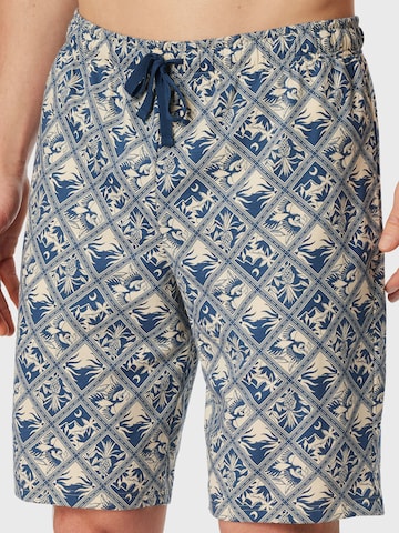 Pantalon de pyjama ' Mix Relax ' SCHIESSER en beige : devant