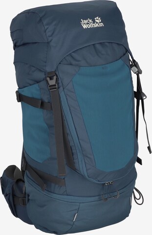 JACK WOLFSKIN Sports Backpack 'Highland Trail 45' in Blue