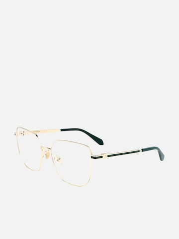 Lunettes de soleil 'Ferragamo SF2234 Rose gold 56/16/140 WOMAN Eyewear Frame' FERRAGAMO en or : devant