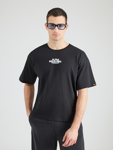 ALPHA INDUSTRIES Футболка 'Scorpion Cyborg' в Черный