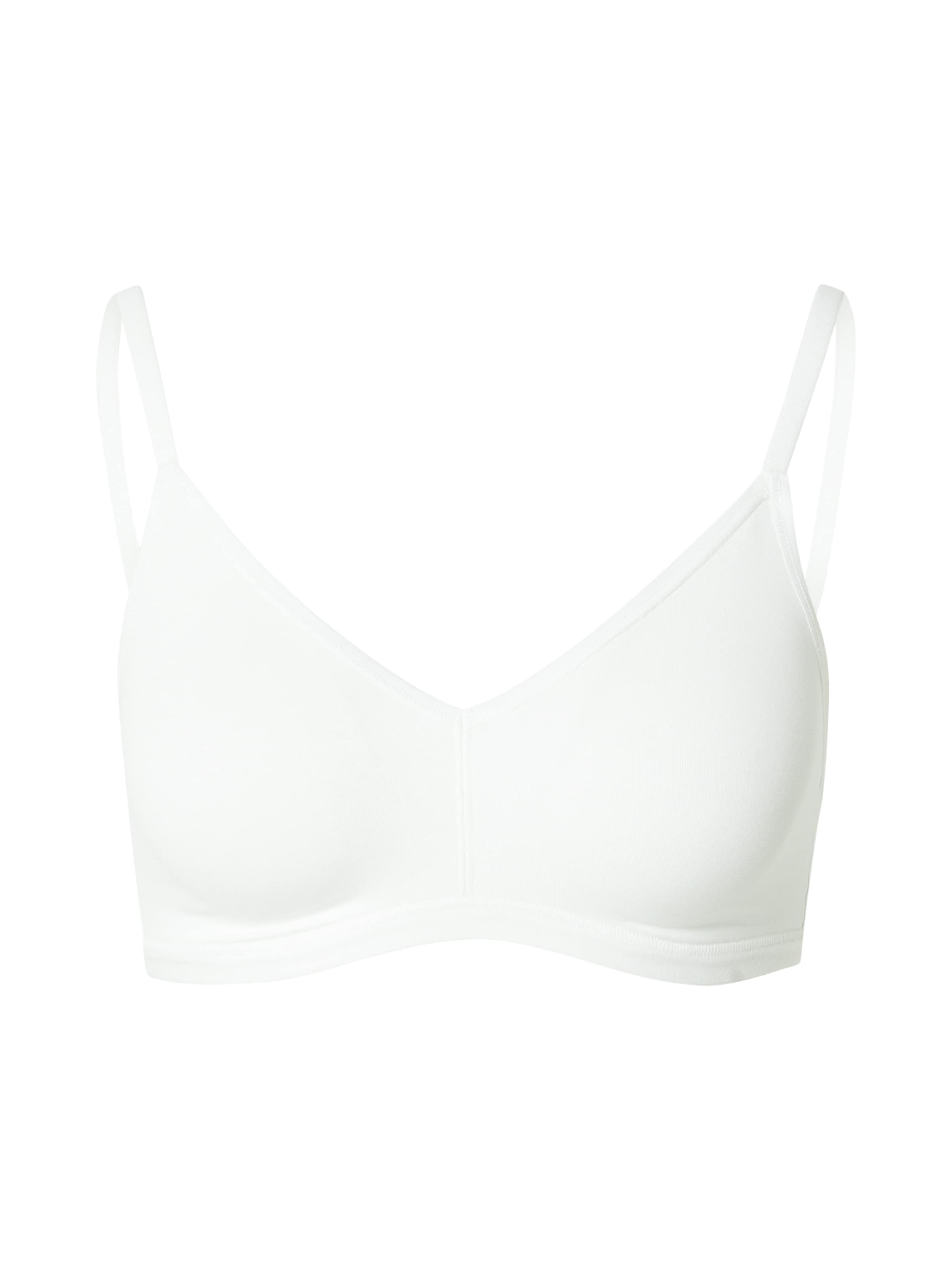 Bustino Reggiseno di SLOGGI in bianco: frontale