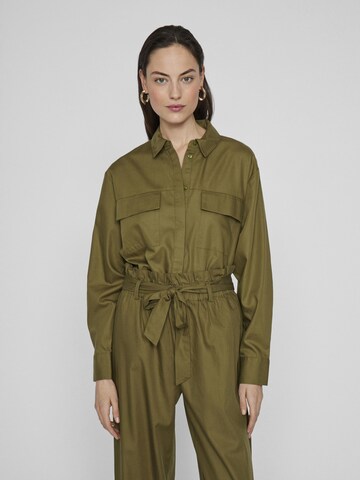 VILA Blouse in Green: front