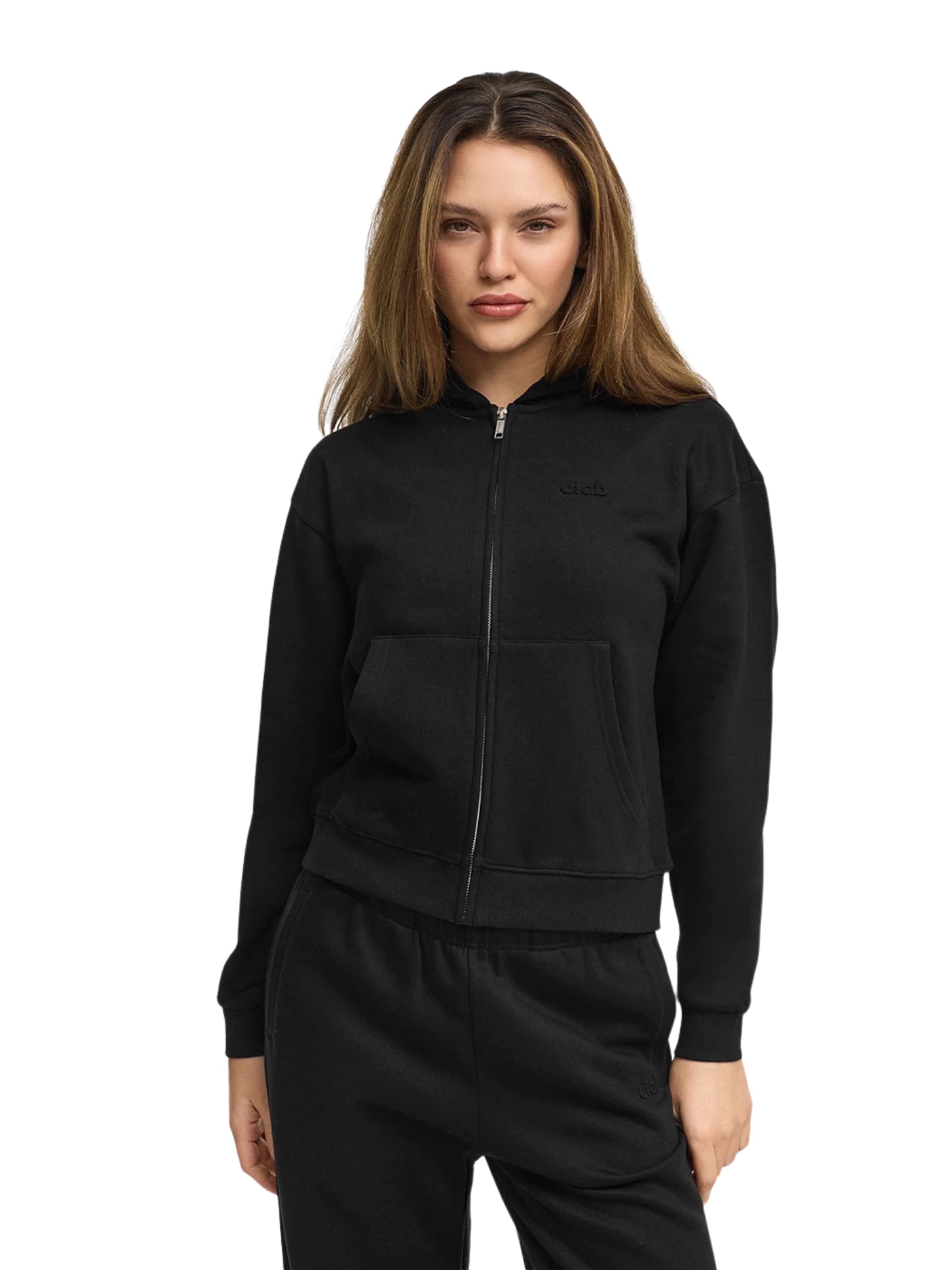 Giacca di felpa 'Everyday' di cfab (formerly creamy fabrics) in nero